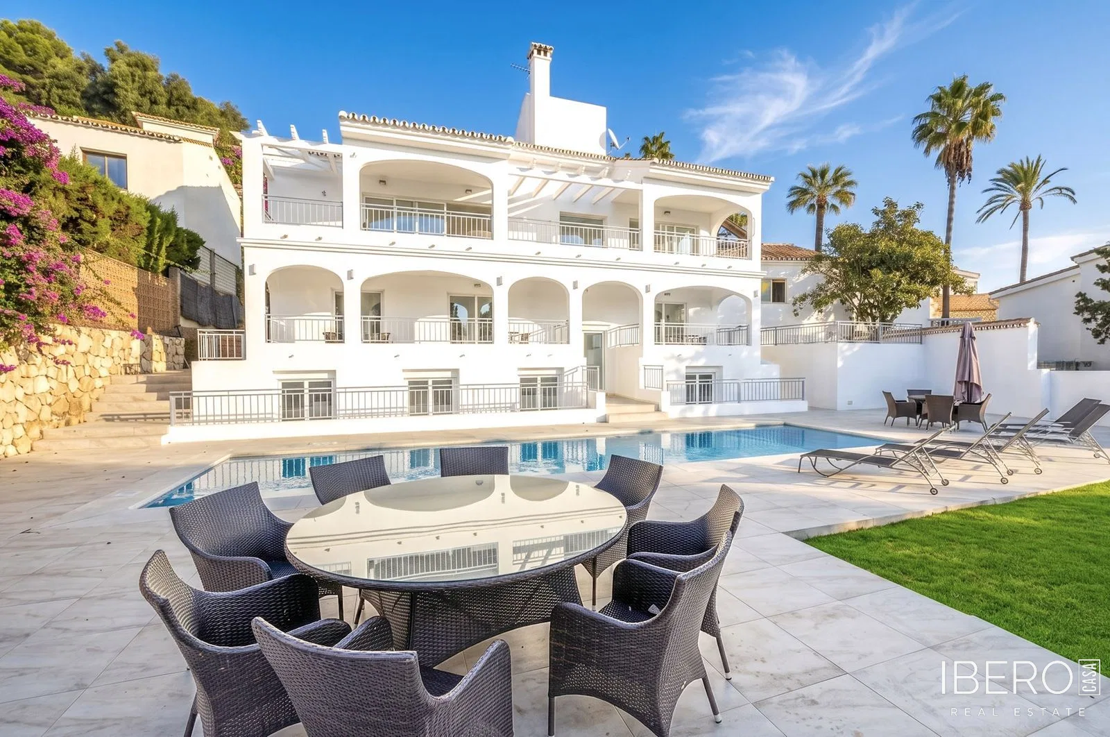 Dům se 6 ložnicemi a výhledem na moře, Benalmadena