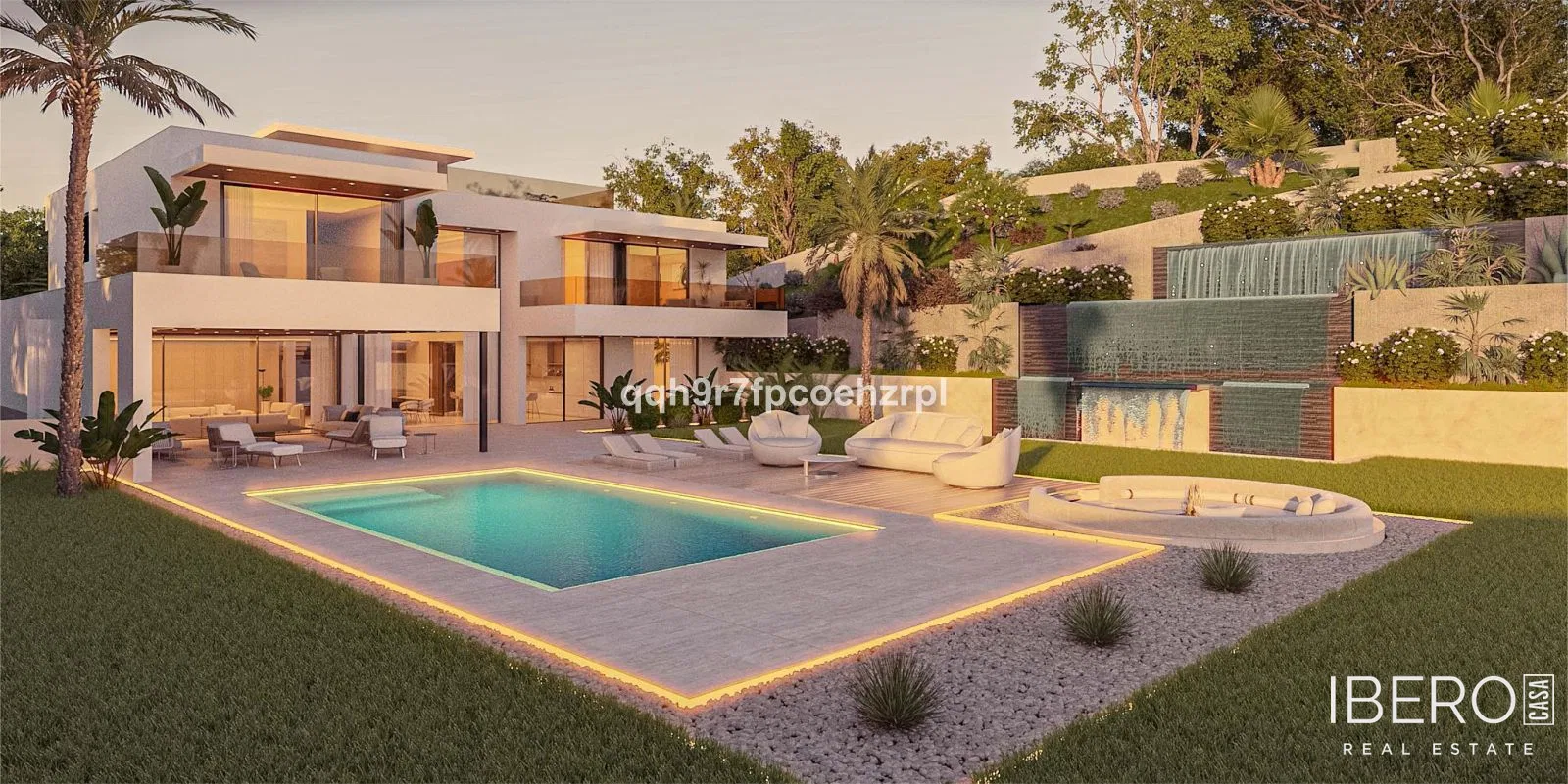 New-build 4-bedroom house with sea view, Elviria