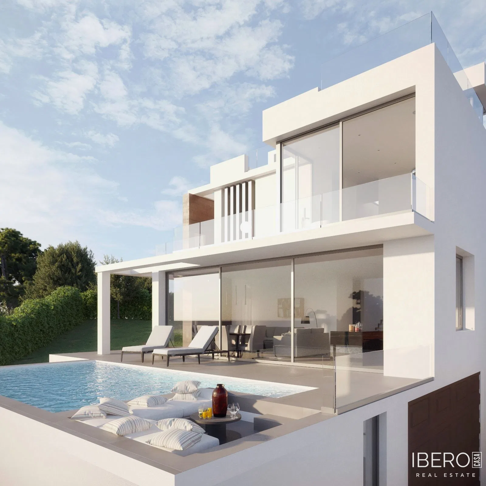 Nový dům se 4 ložnicemi a výhledem na moře, Estepona