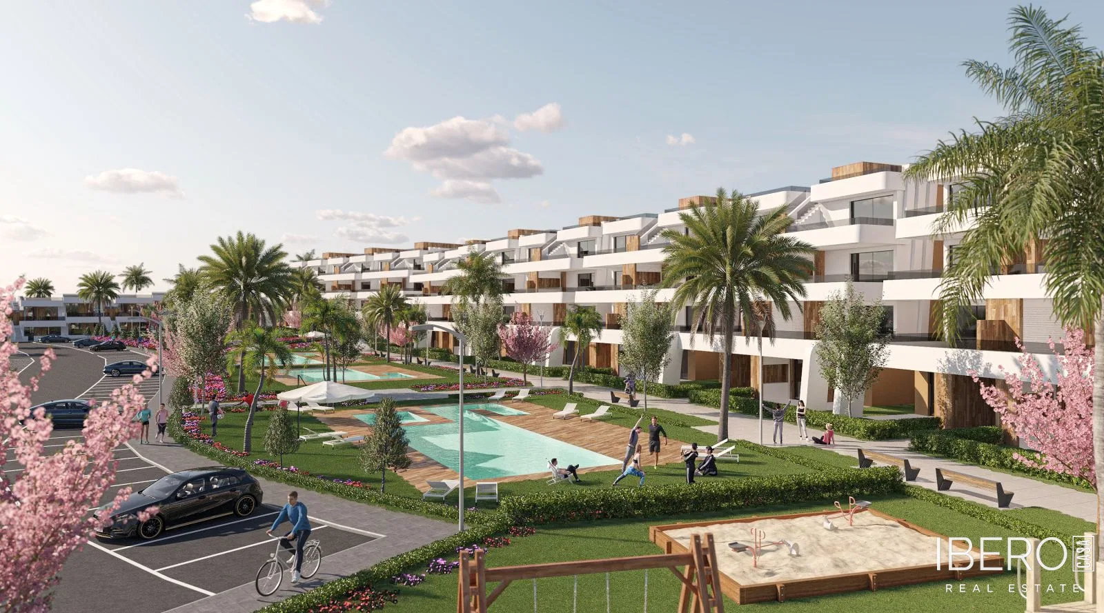 Apartamento de obra nueva de 2 dormitorios, Condado de Alhama