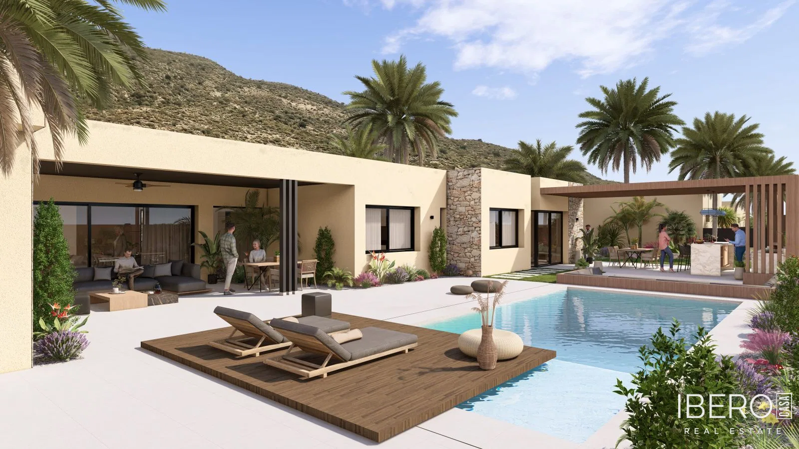 New-build 135 m² house near the sea, Baños y Mendigo