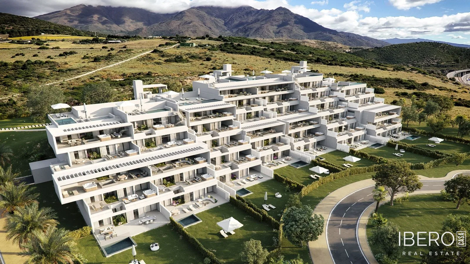 Nový apartmán se 2 ložnicemi a výhledem na moře, Casares