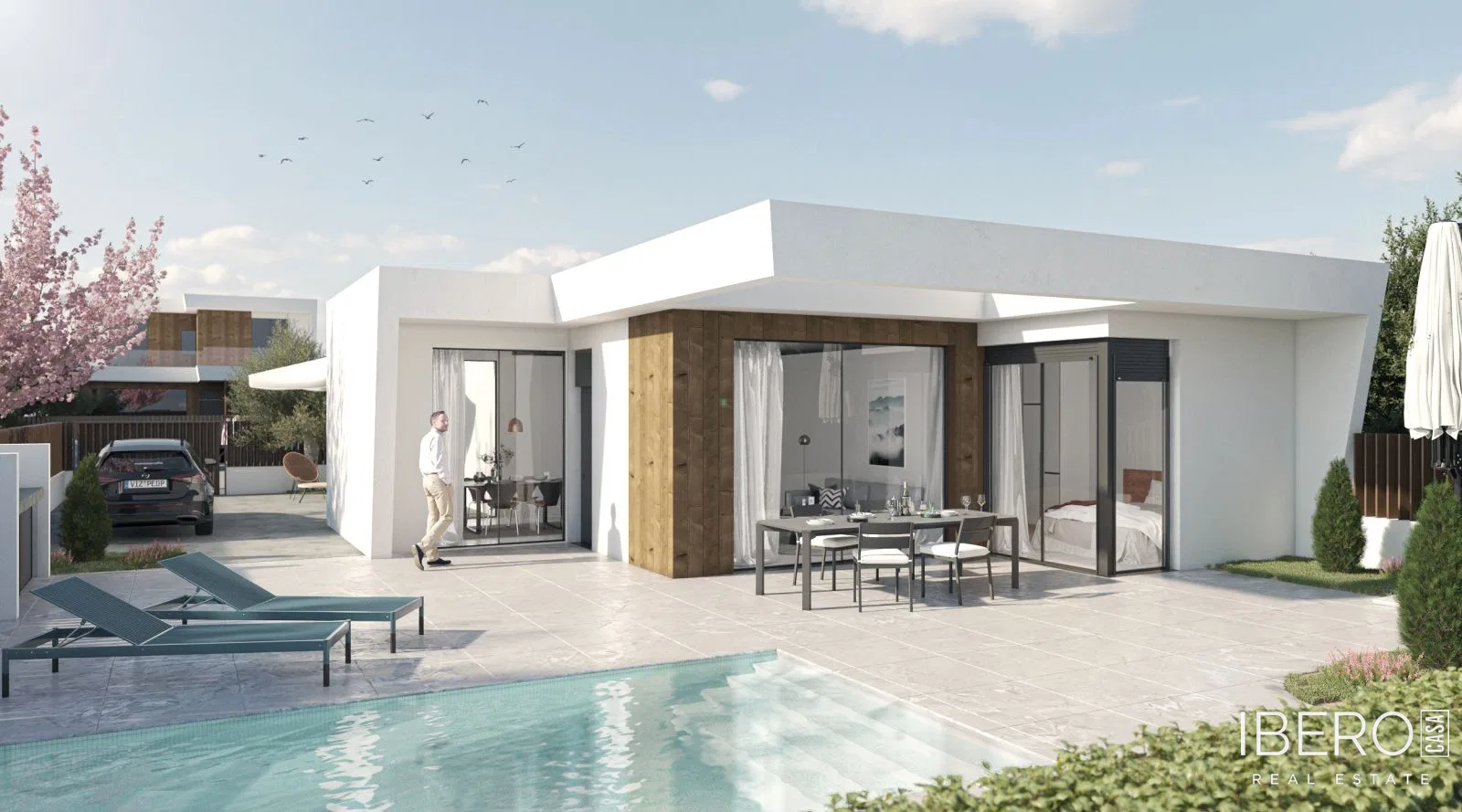 Nový dům 97 m² kousek od moře, San Pedro del Pinatar