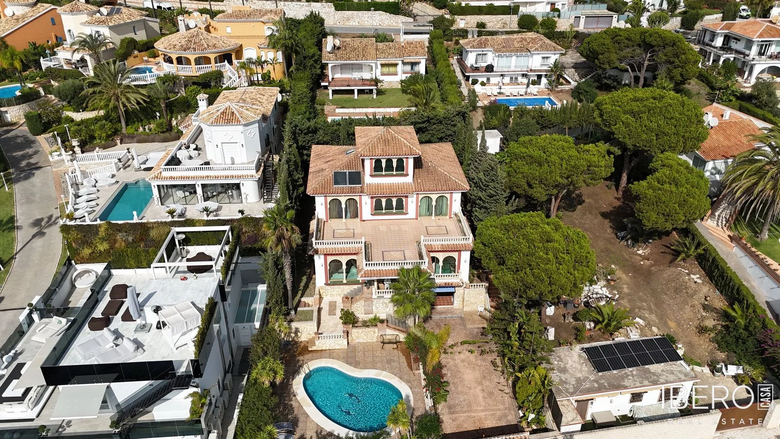 8-bedroom house with sea view, La Cala de Mijas