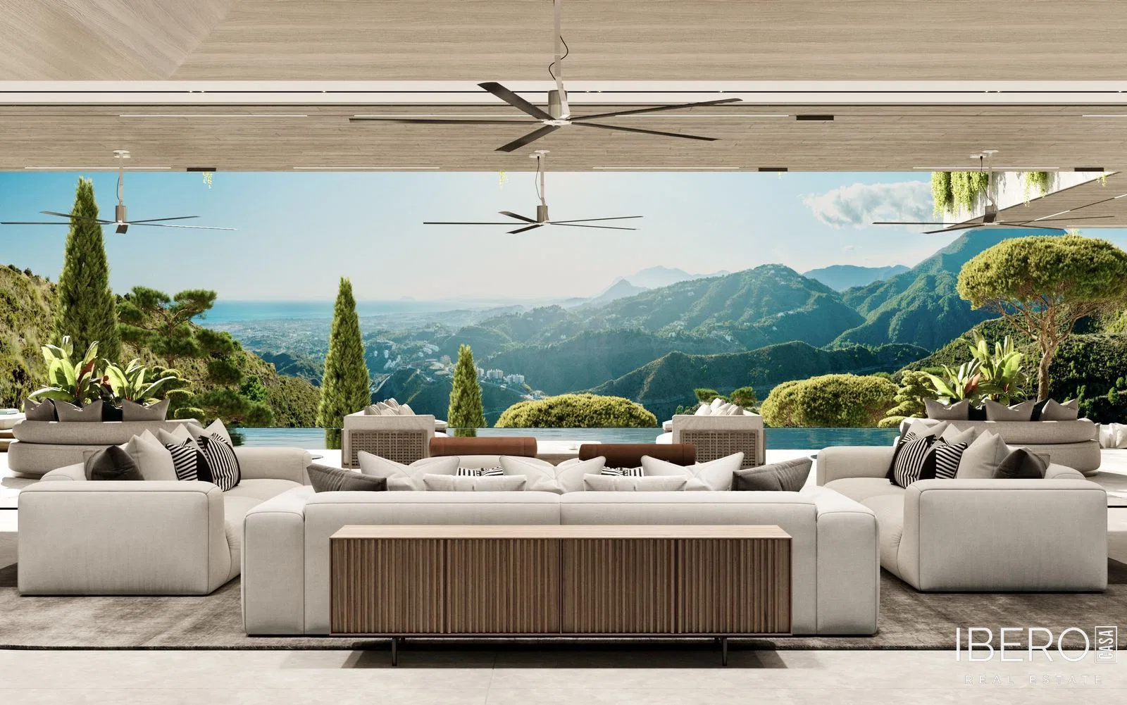Casa de obra nueva de 8 dormitorios con vistas al mar, La Quinta