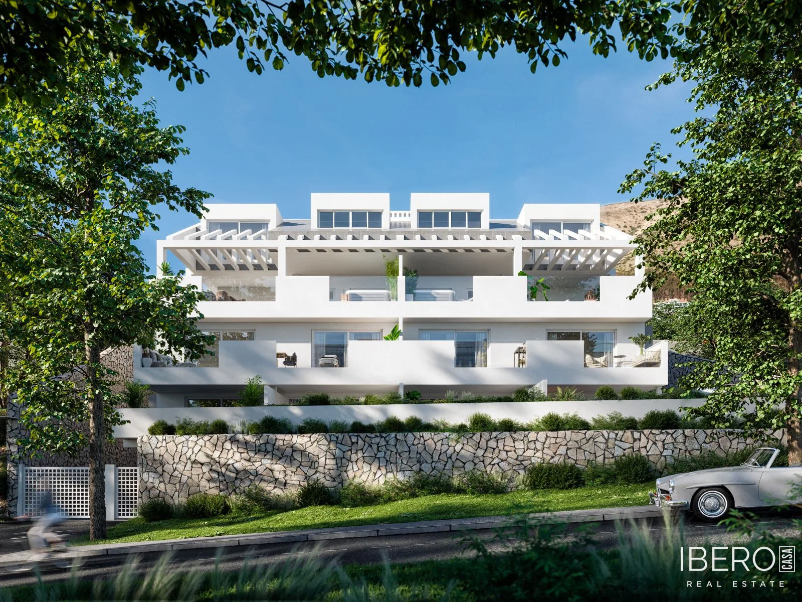 Nový apartmán se 3 ložnicemi a výhledem na moře, Benalmadena Costa