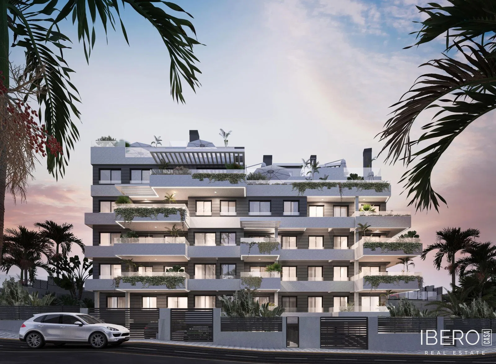 Nový apartmán se 2 ložnicemi a výhledem na moře, Estepona