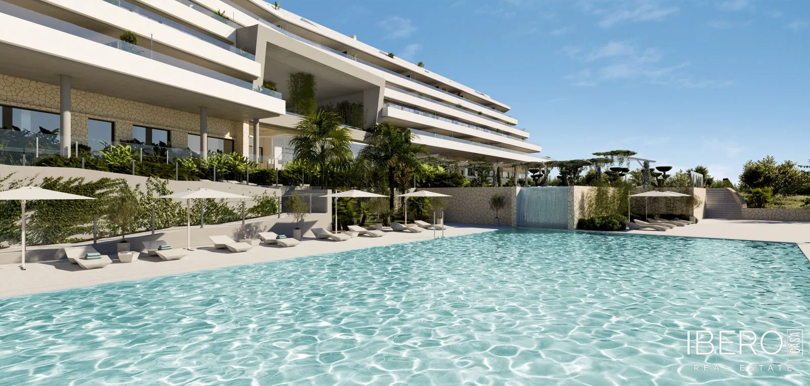 Nový apartmán se 2 ložnicemi a výhledem na moře, Fuengirola