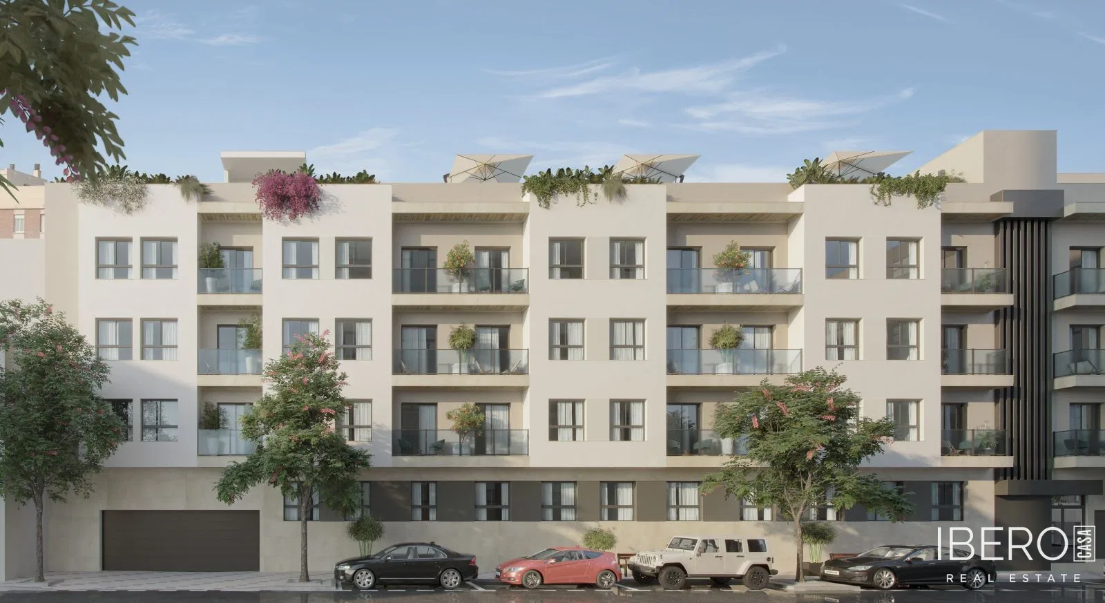 Nový apartmán se 2 ložnicemi kousek od mariny, Málaga Centro