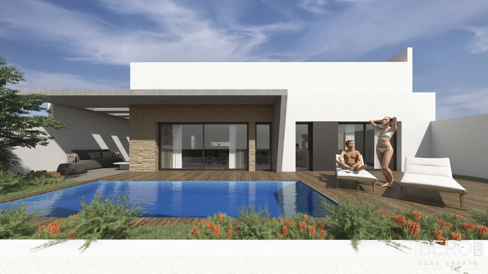 Nový dům se 3 ložnicemi kousek od mariny, Torrevieja