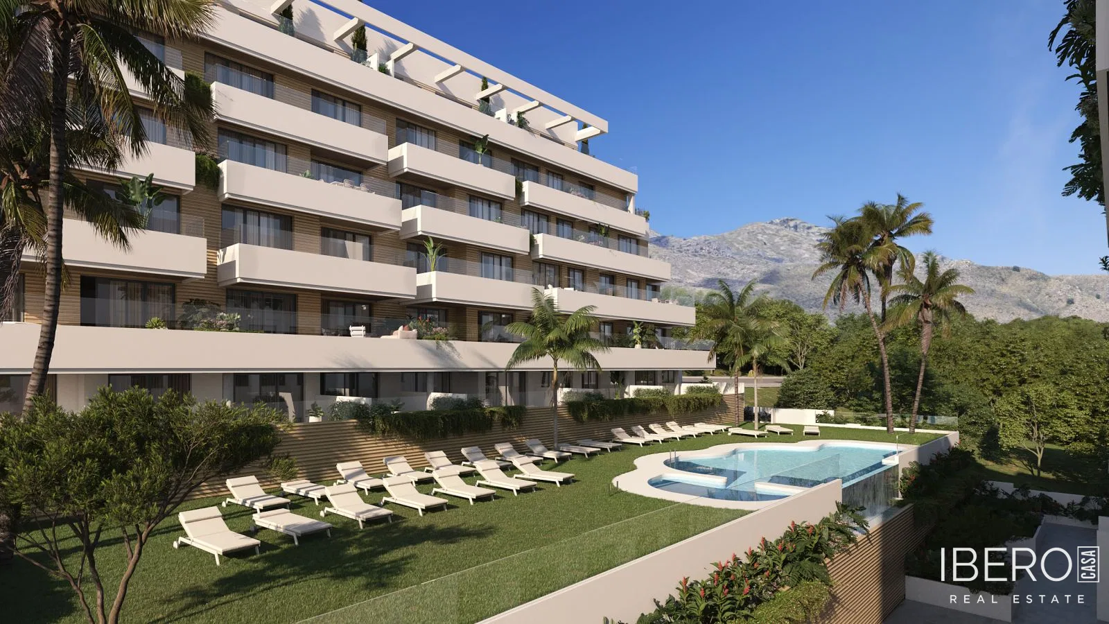 Nový apartmán s 1 ložnicí a výhledem na moře, Torremolinos