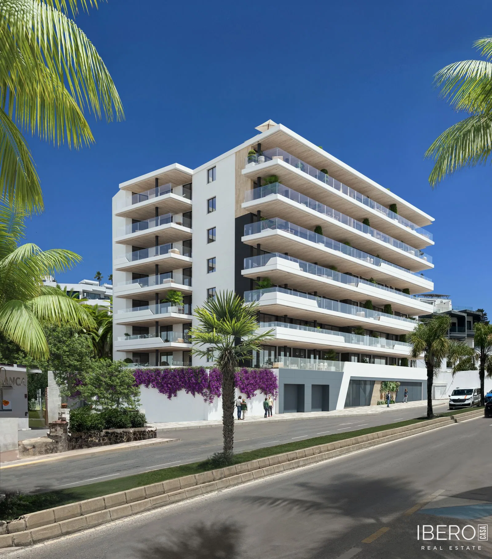 Nový apartmán se 2 ložnicemi a výhledem na moře, Fuengirola