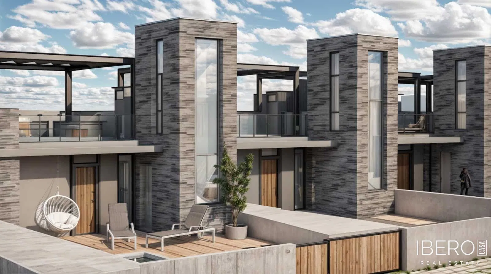 New-build 3-bedroom house with roof terrace, La Pinilla