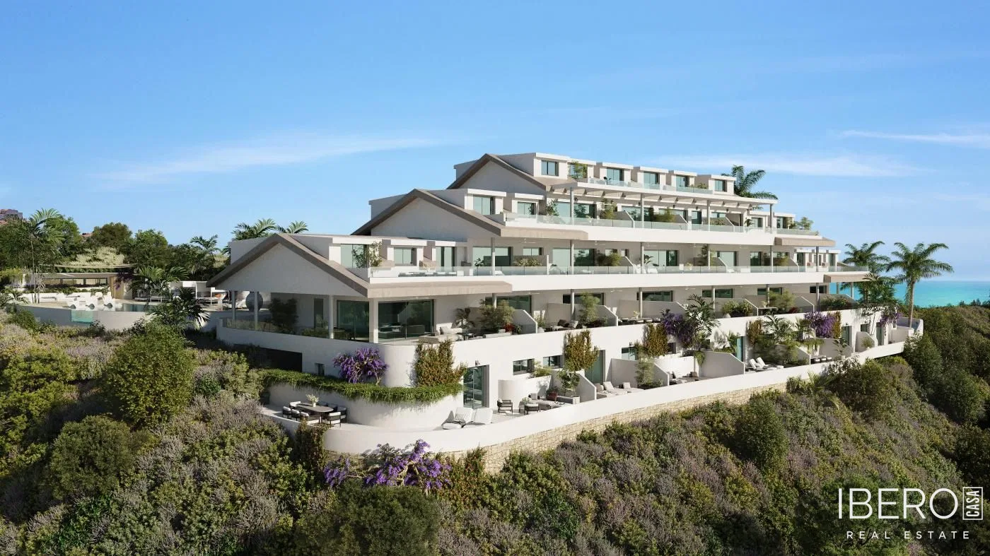 Nový apartmán se 3 ložnicemi a výhledem na moře, Benalmadena