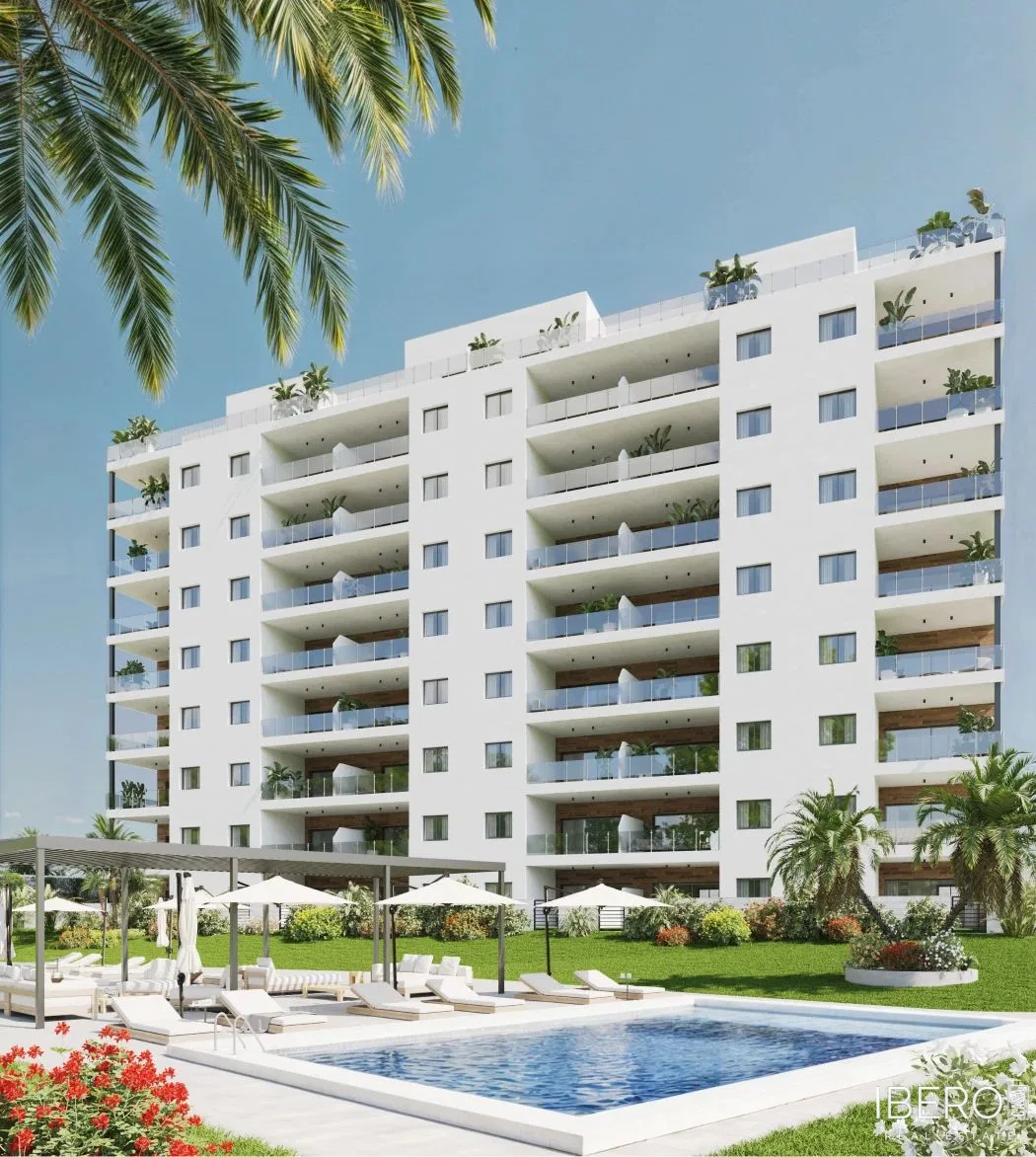 Nový apartmán se 2 ložnicemi a výhledem na moře, Villajoyosa