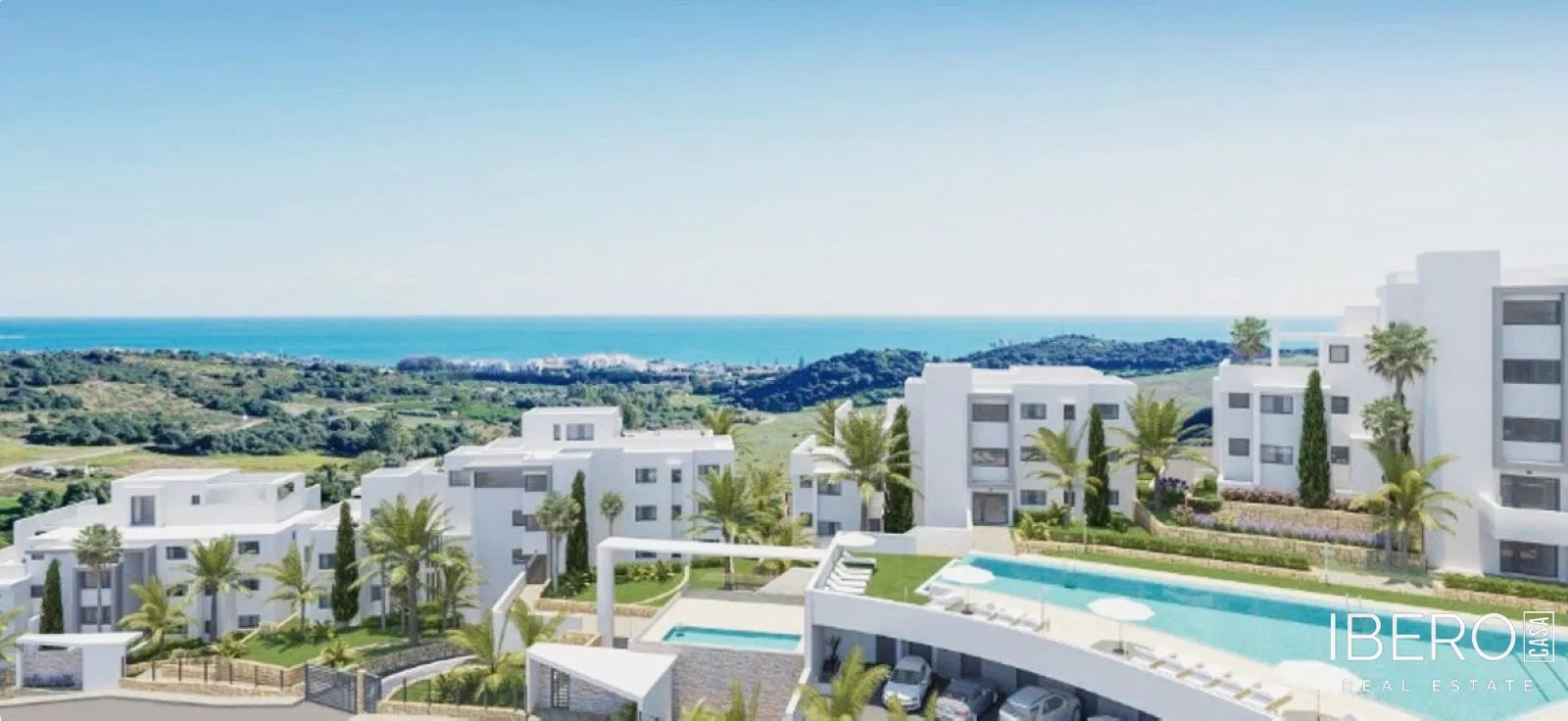 Apartmán se 3 ložnicemi a výhledem na moře, Estepona