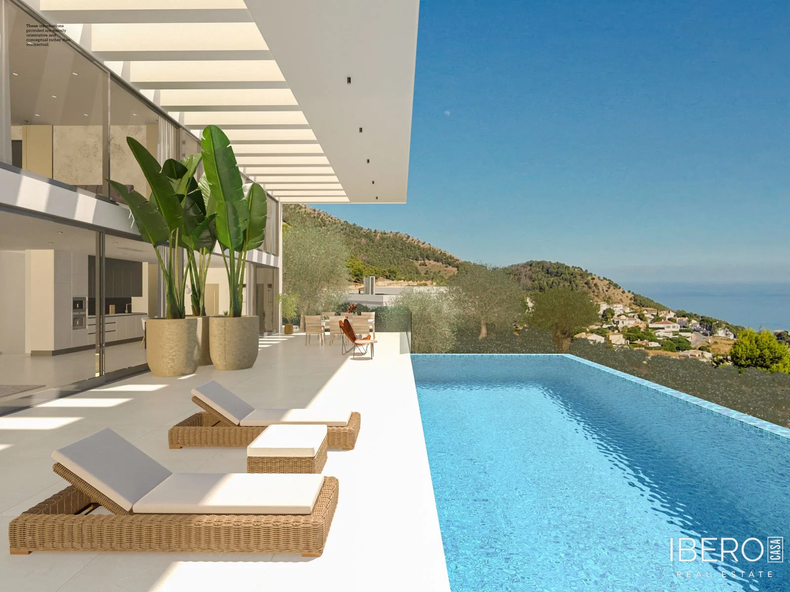 Casa de obra nueva de 5 dormitorios con vistas al mar, Mijas