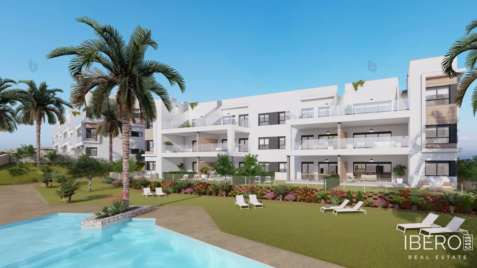 Nový apartmán se 3 ložnicemi a výhledem na golf, Pilar de la Horadada