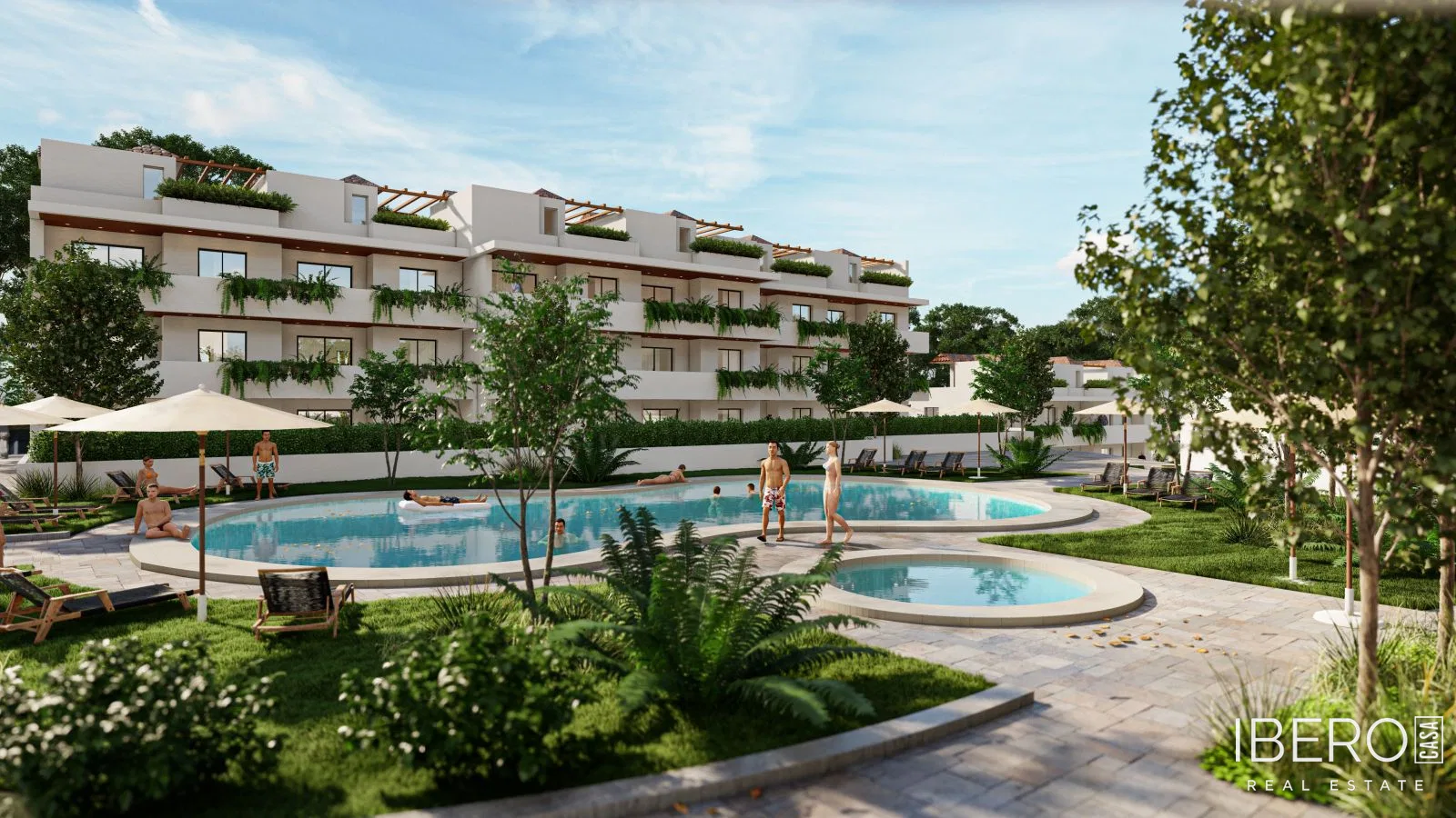 Nový apartmán se 2 ložnicemi a střešní terasou, Mijas Costa