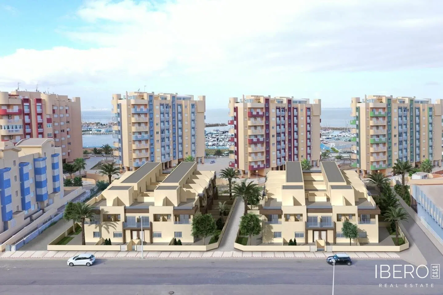 Nový apartmán se 2 ložnicemi a výhledem na moře, La Manga