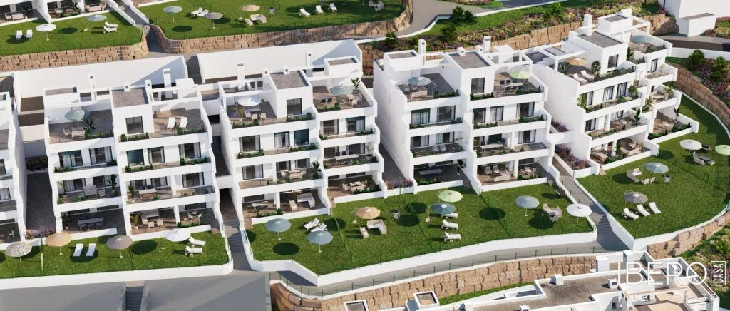 Nový apartmán se 2 ložnicemi a výhledem na moře, Estepona