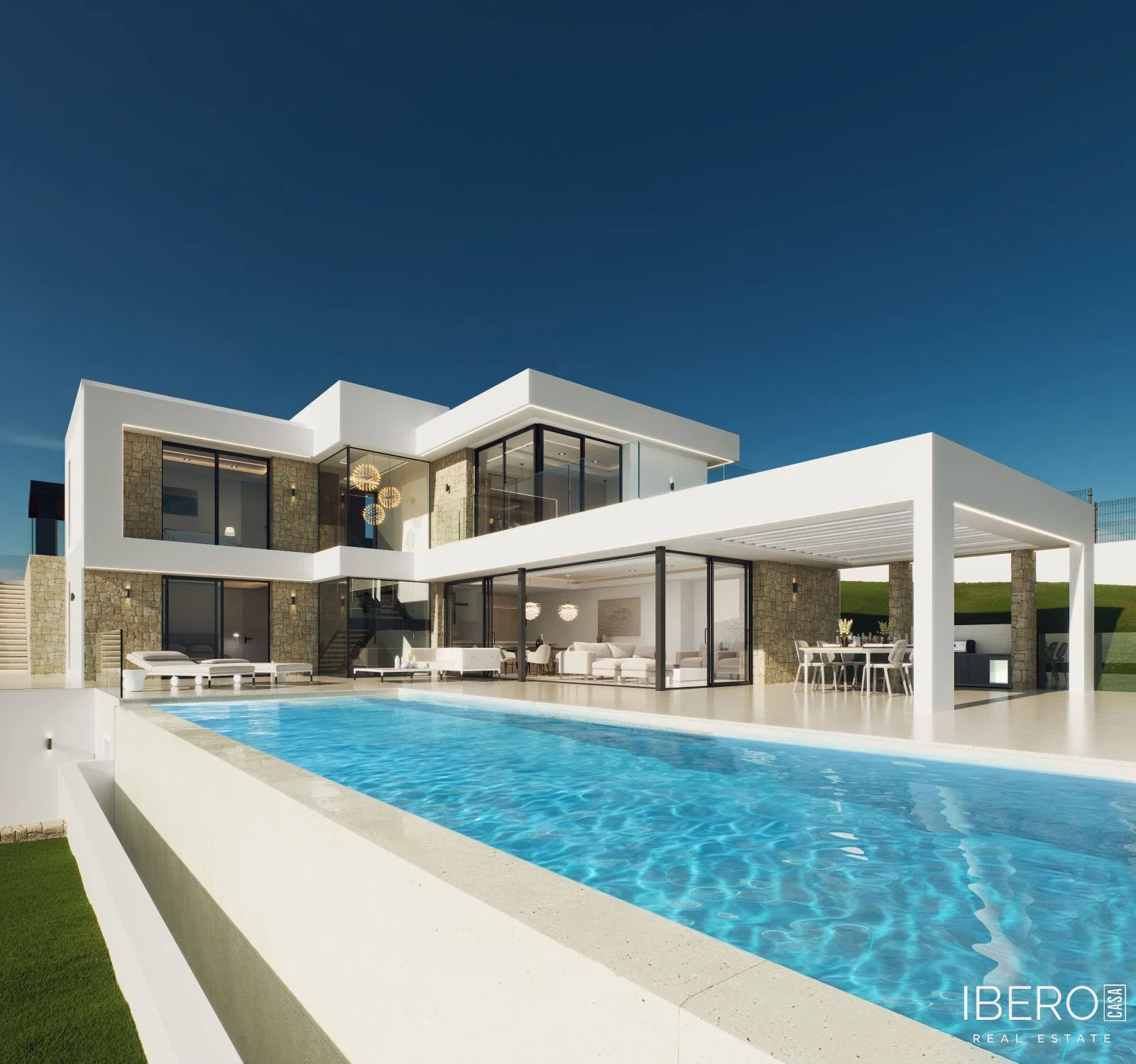 Nový dům s 5 ložnicemi a výhledem na moře, Javea