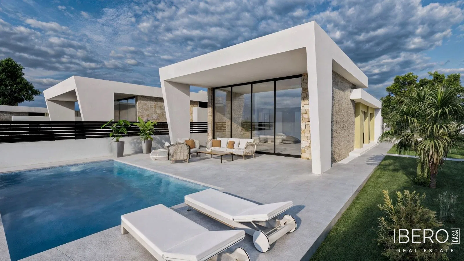 Nový dům se 3 ložnicemi a střešní terasou, Torrevieja