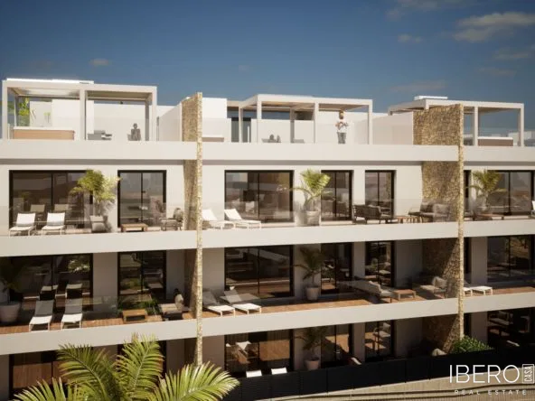 Nový apartmán se 2 ložnicemi a výhledem na moře, Finestrat