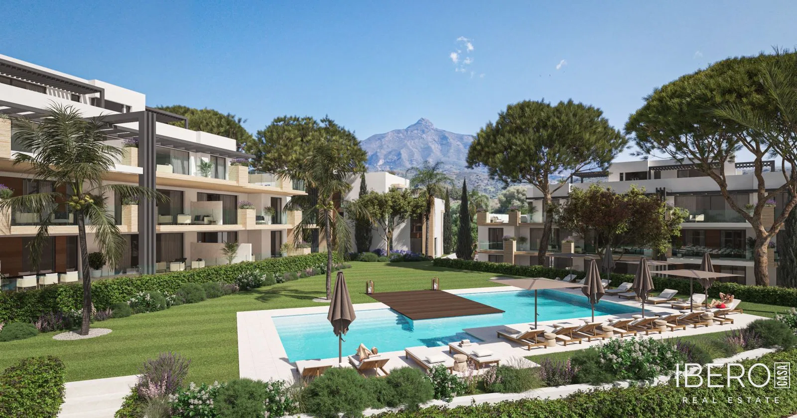 Nový apartmán se 2 ložnicemi kousek od mariny, Marbella