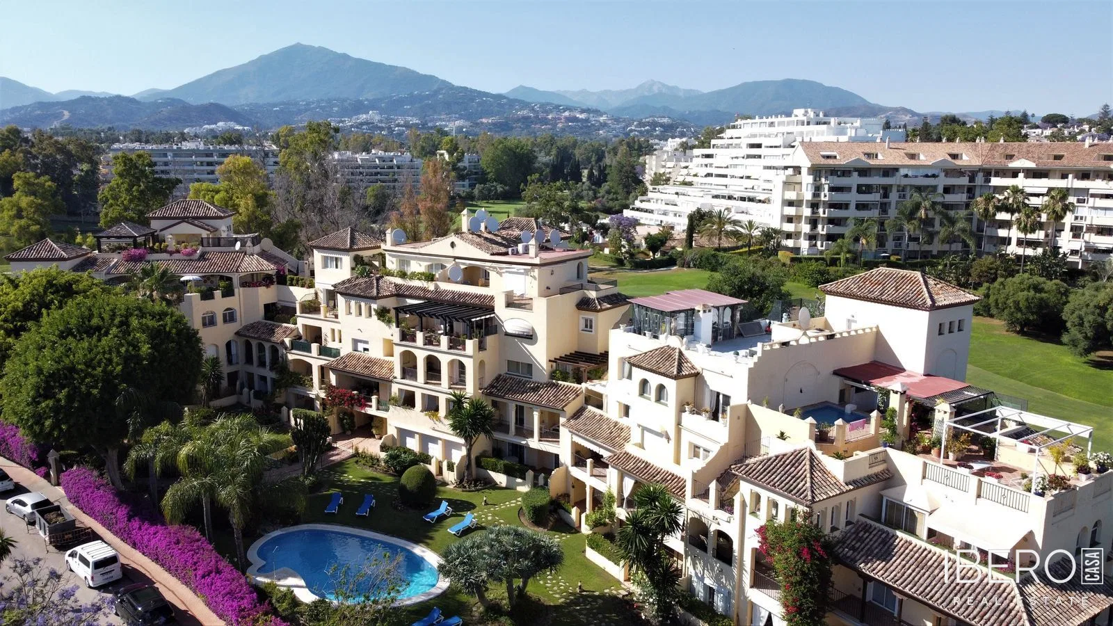Apartmán se 3 ložnicemi a výhledem na golf, Guadalmina Alta