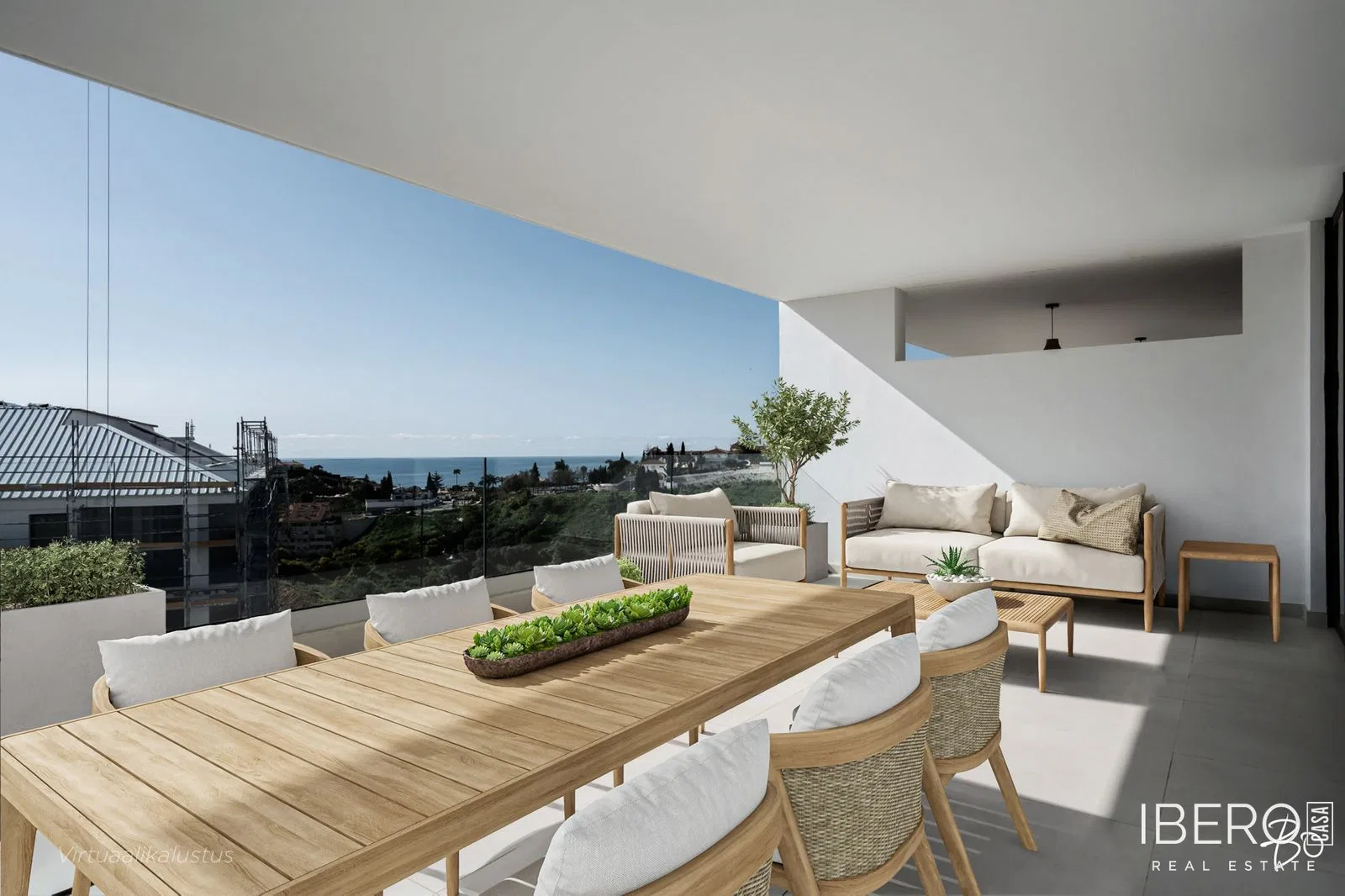 Nový apartmán se 2 ložnicemi a výhledem na moře, Fuengirola