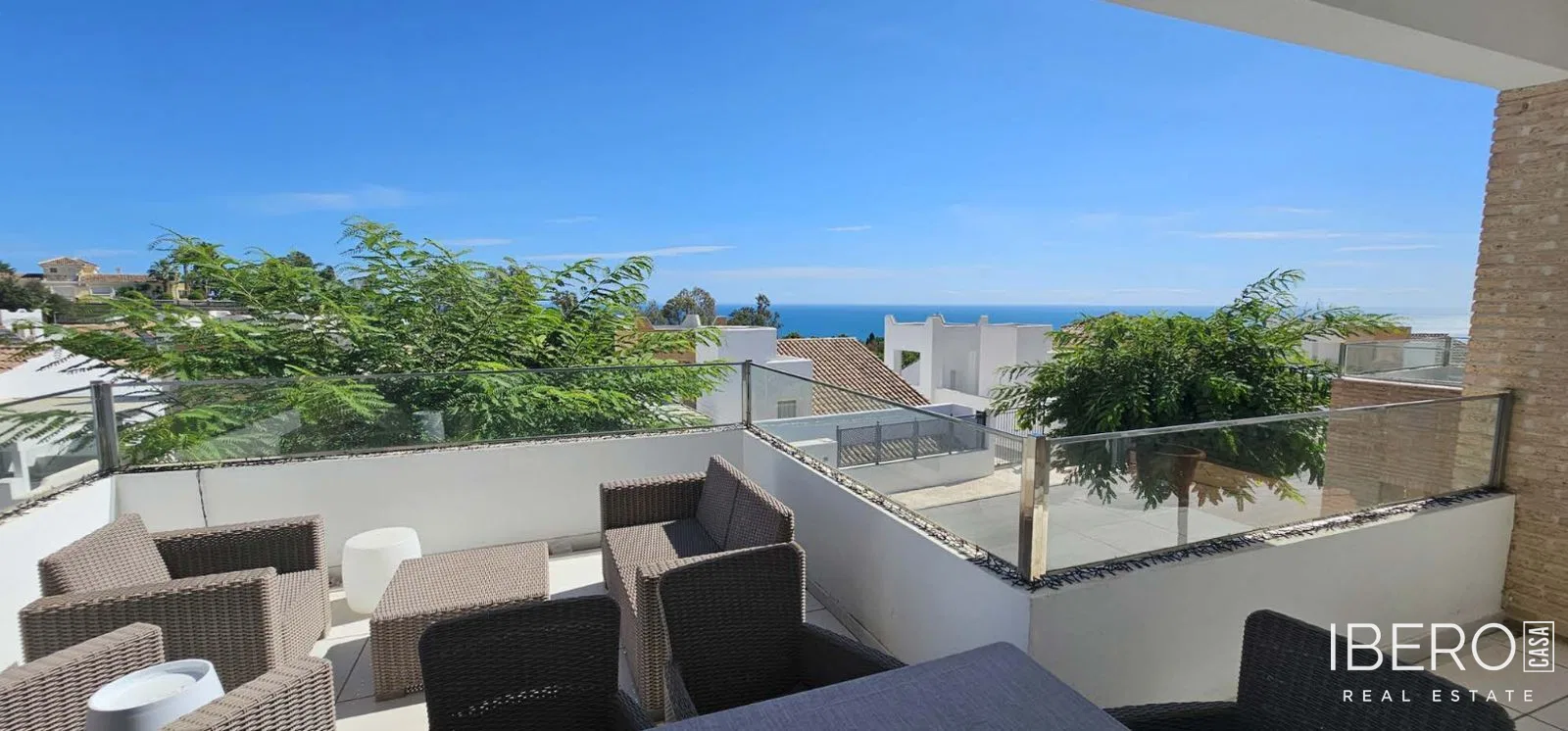 Dům se 4 ložnicemi a výhledem na moře, Benalmadena