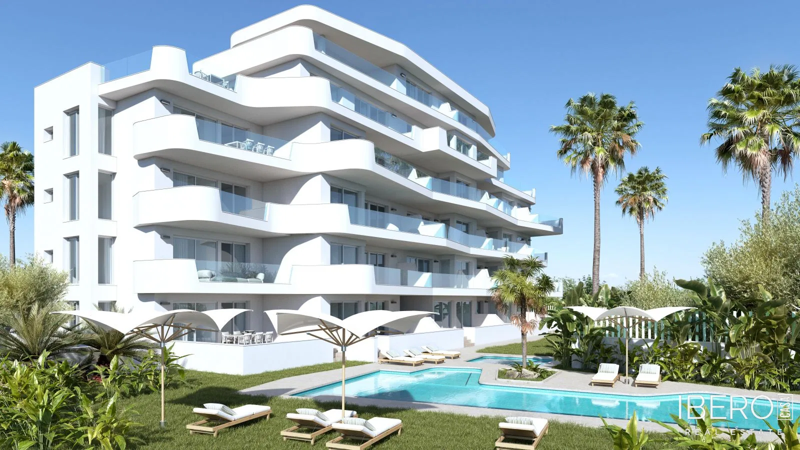 Nový apartmán se 2 ložnicemi kousek od mariny, Torre de la Horadada