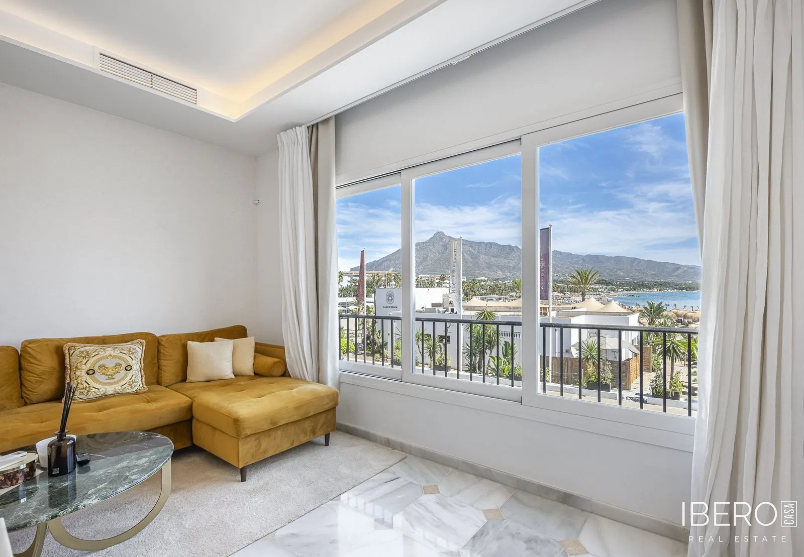 Apartmán se 2 ložnicemi a výhledem na moře, Puerto Banús
