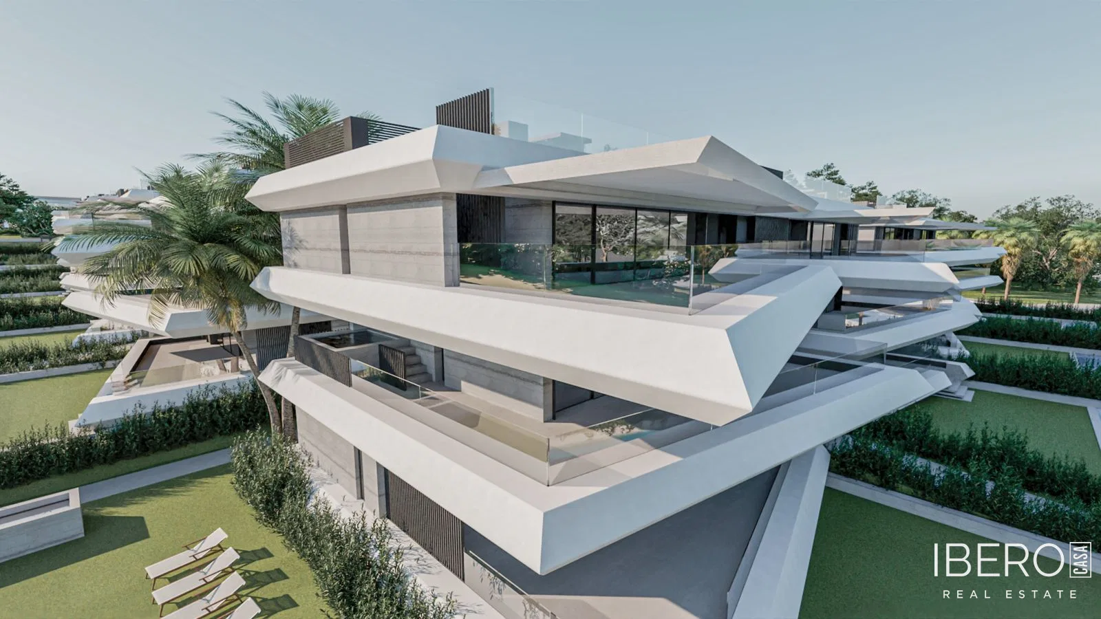 Nový apartmán se 2 ložnicemi kousek od moře, New Golden Mile