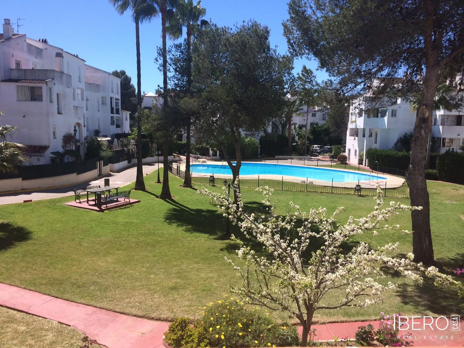 Původní apartmán se 3 ložnicemi a krbem, Elviria