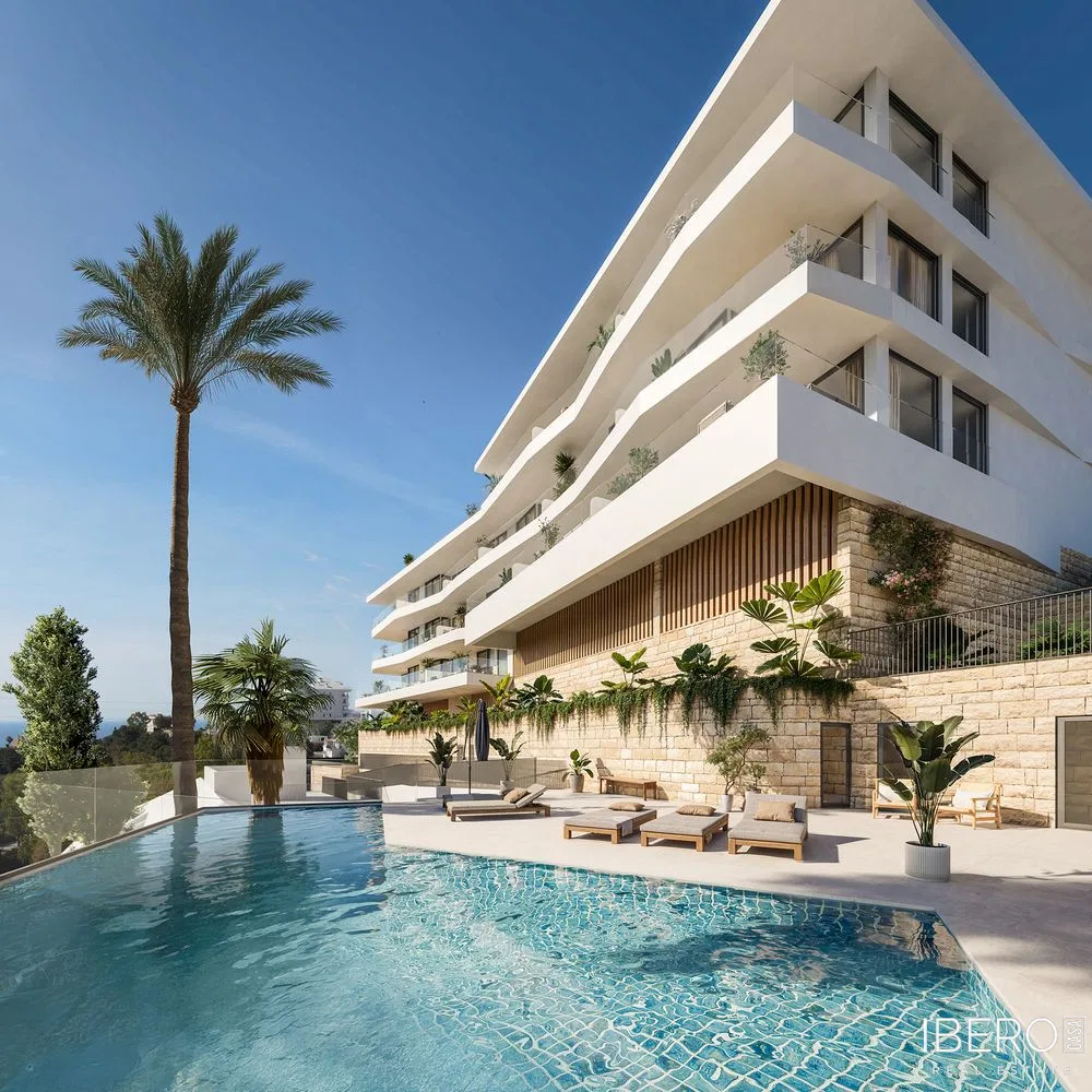 Nový apartmán se 2 ložnicemi kousek od mariny, Fuengirola