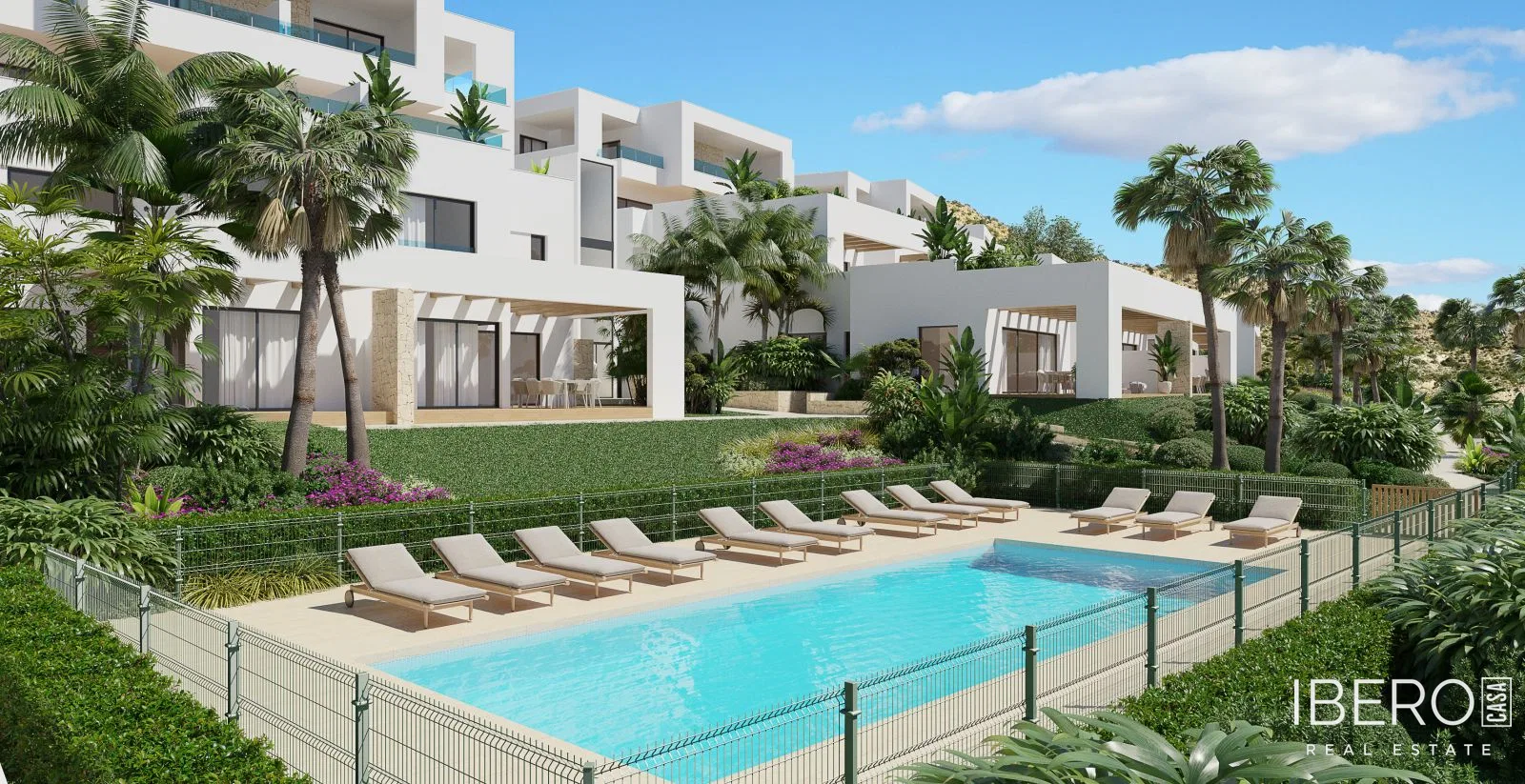 Nový apartmán se 2 ložnicemi a výhledem na golf, Monforte Del Cid
