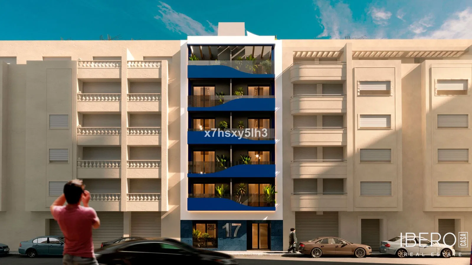Nový apartmán s 1 ložnicí kousek od mariny, Torrevieja