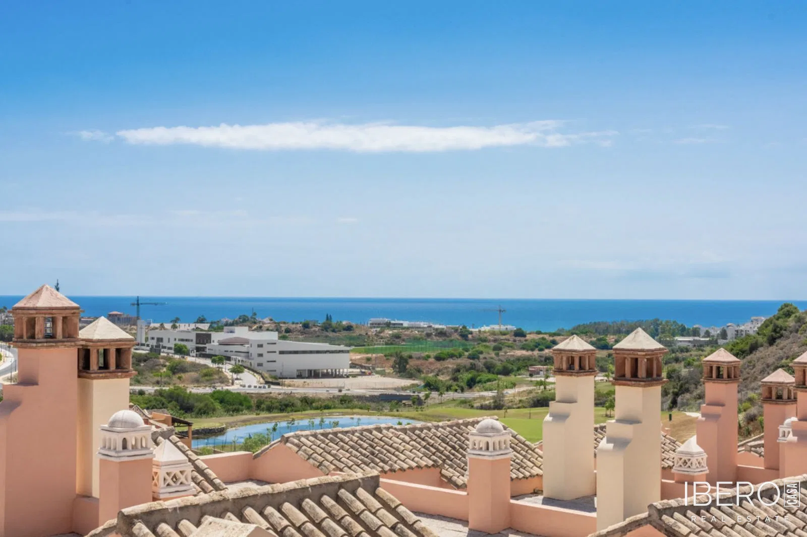 Dům se 3 ložnicemi a výhledem na moře, Estepona