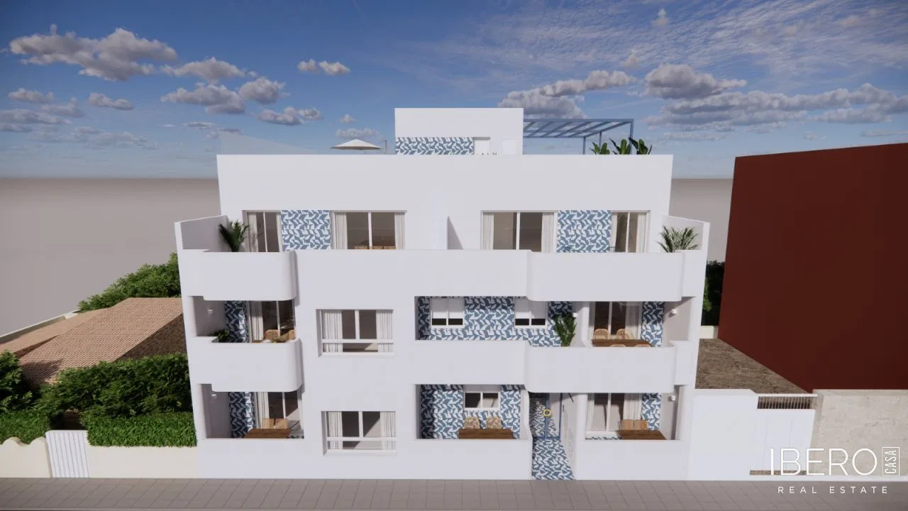 Nový apartmán s 1 ložnicí a výhledem na moře, Torre de la Horadada