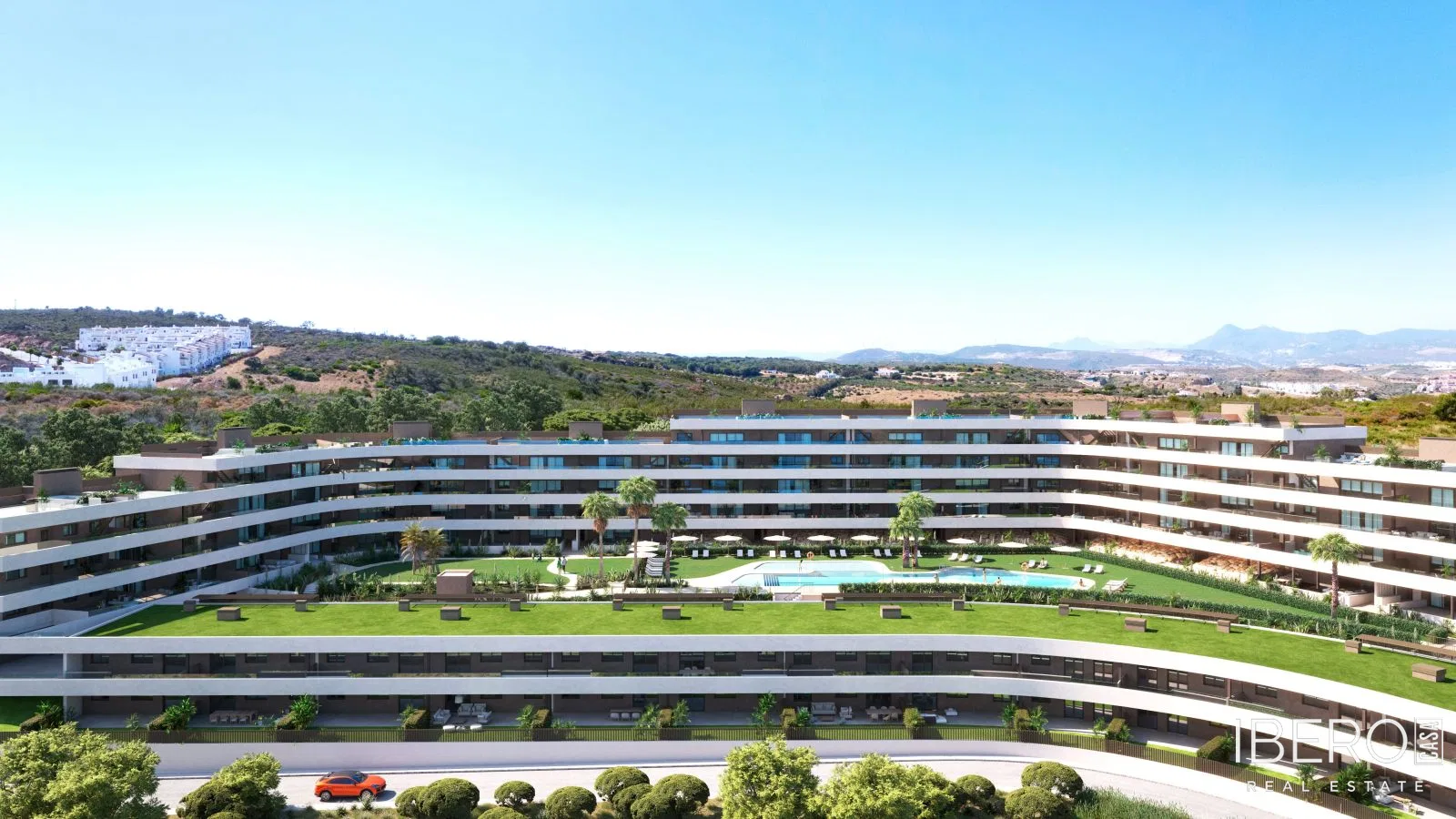 Apartamento de obra nueva de 2 dormitorios con vistas al mar, Manilva
