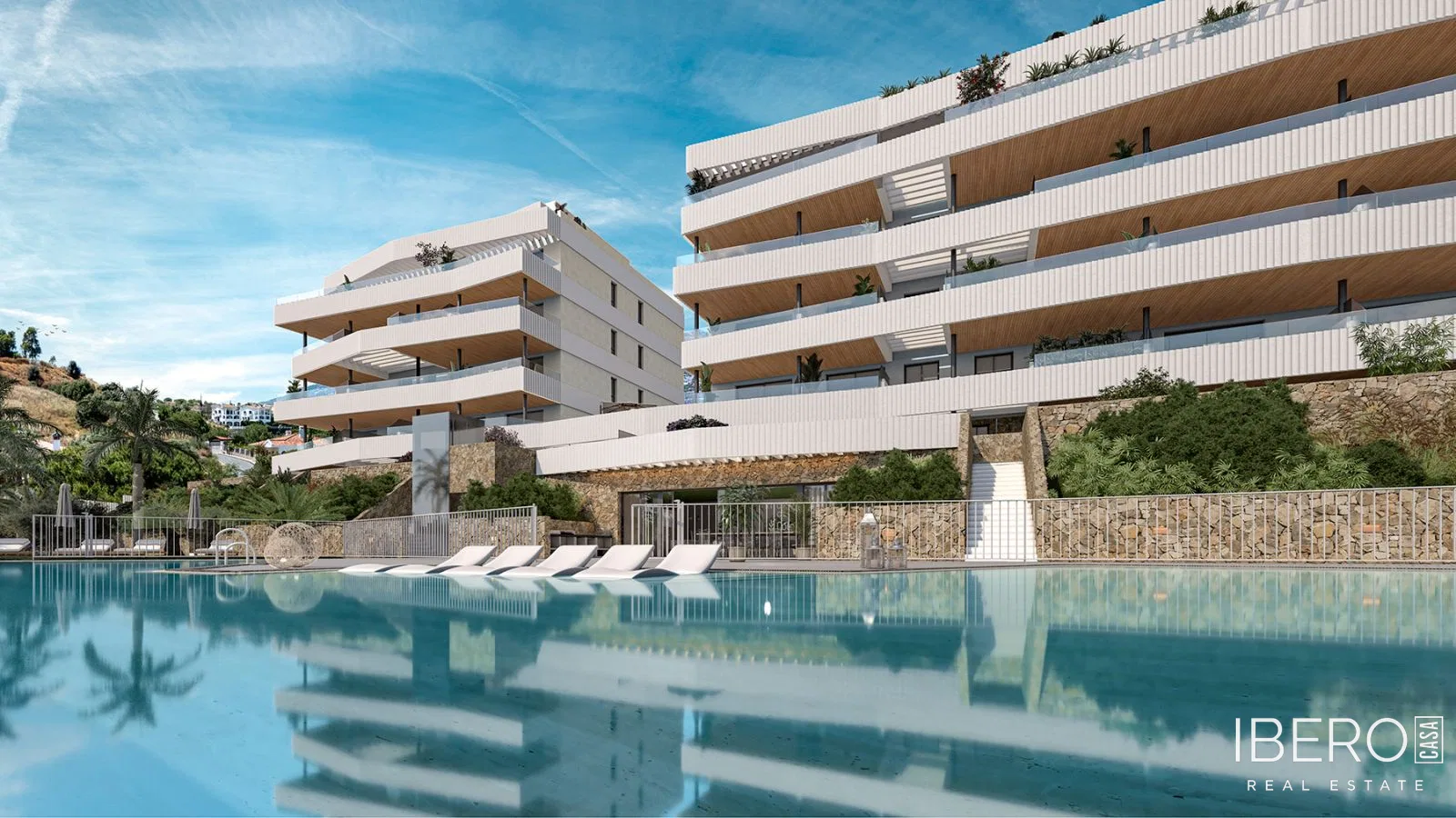 Nový apartmán s 1 ložnicí a výhledem do hor, Mijas
