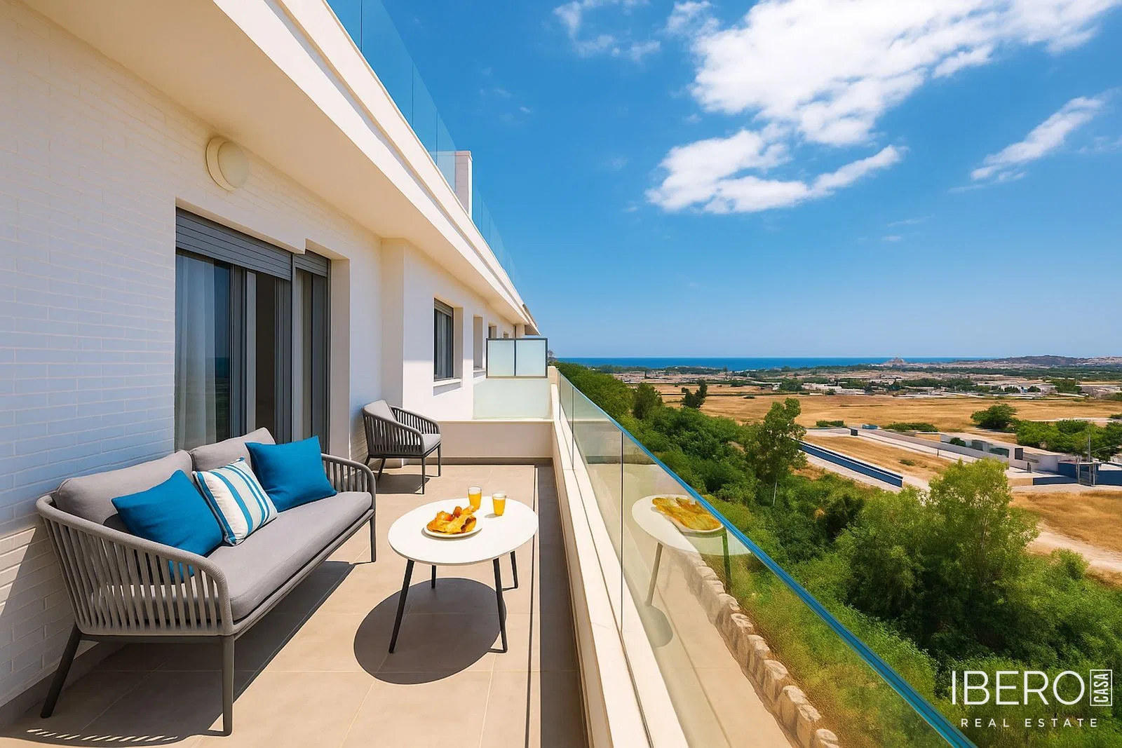 Apartmán se 3 ložnicemi a výhledem na moře, Nueva Andalucía