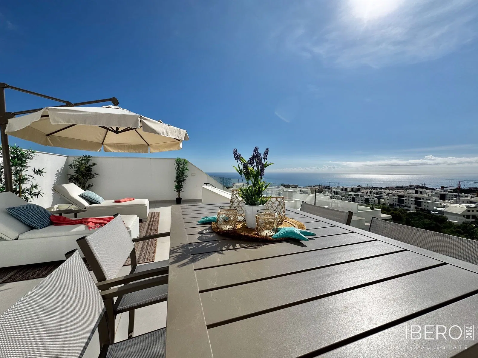 Nový apartmán se 2 ložnicemi a výhledem na moře, Fuengirola