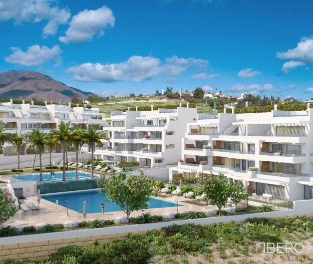 Nový apartmán se 2 ložnicemi a výhledem na moře, Estepona