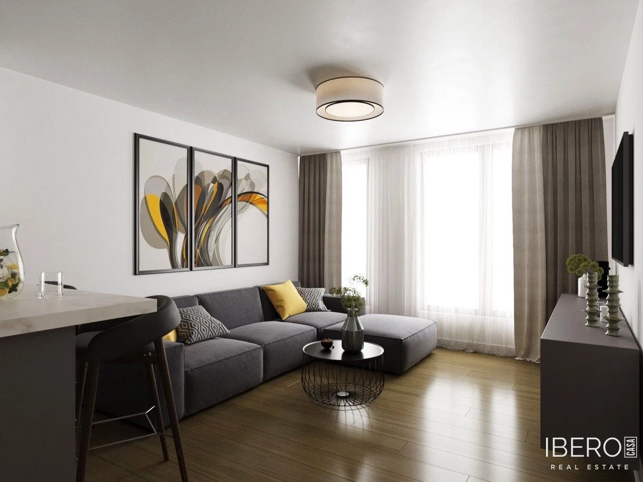 Nový apartmán se 2 ložnicemi kousek od mariny, Alicante