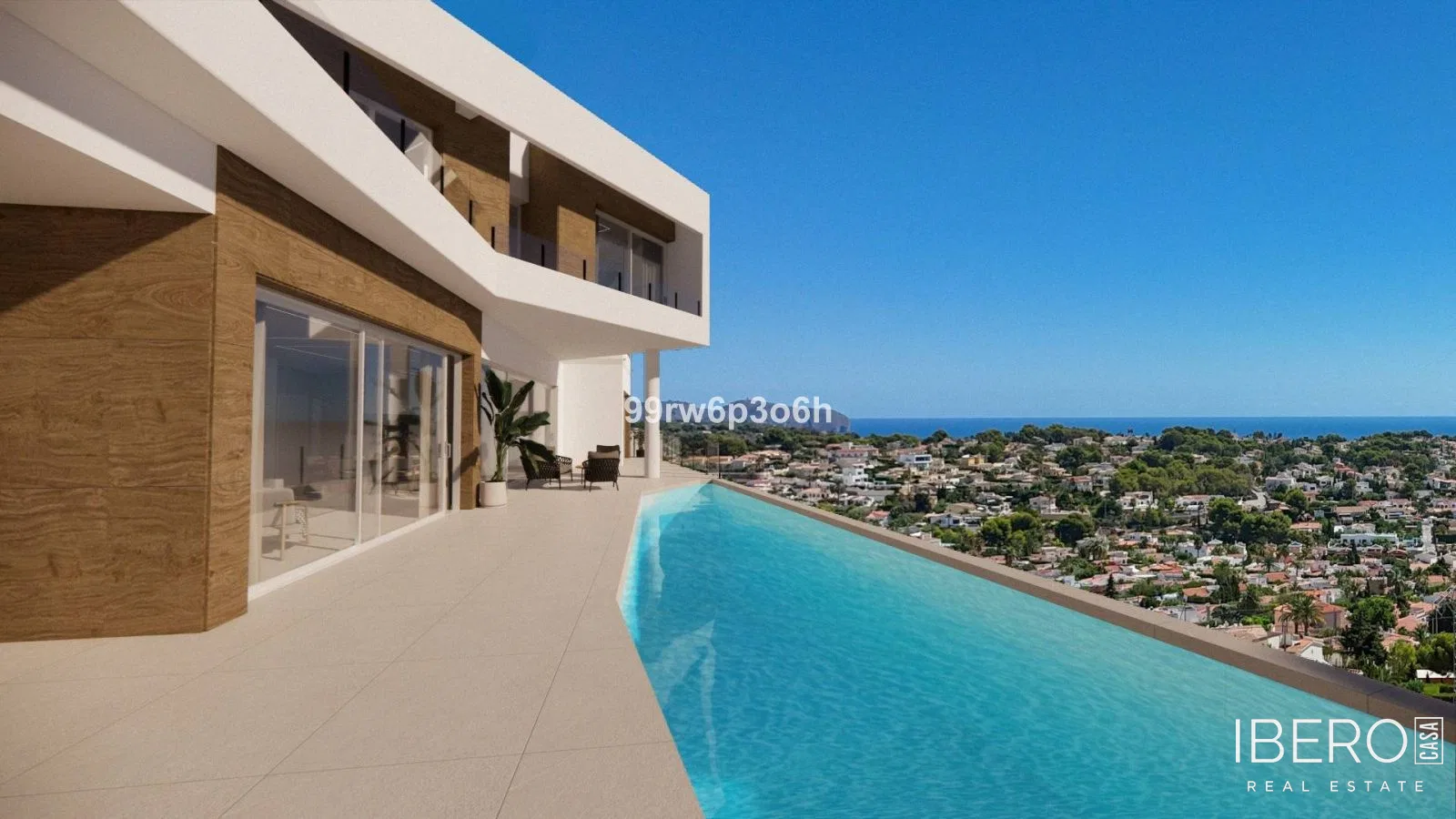 Nový dům se 4 ložnicemi a výhledem na moře, Calpe