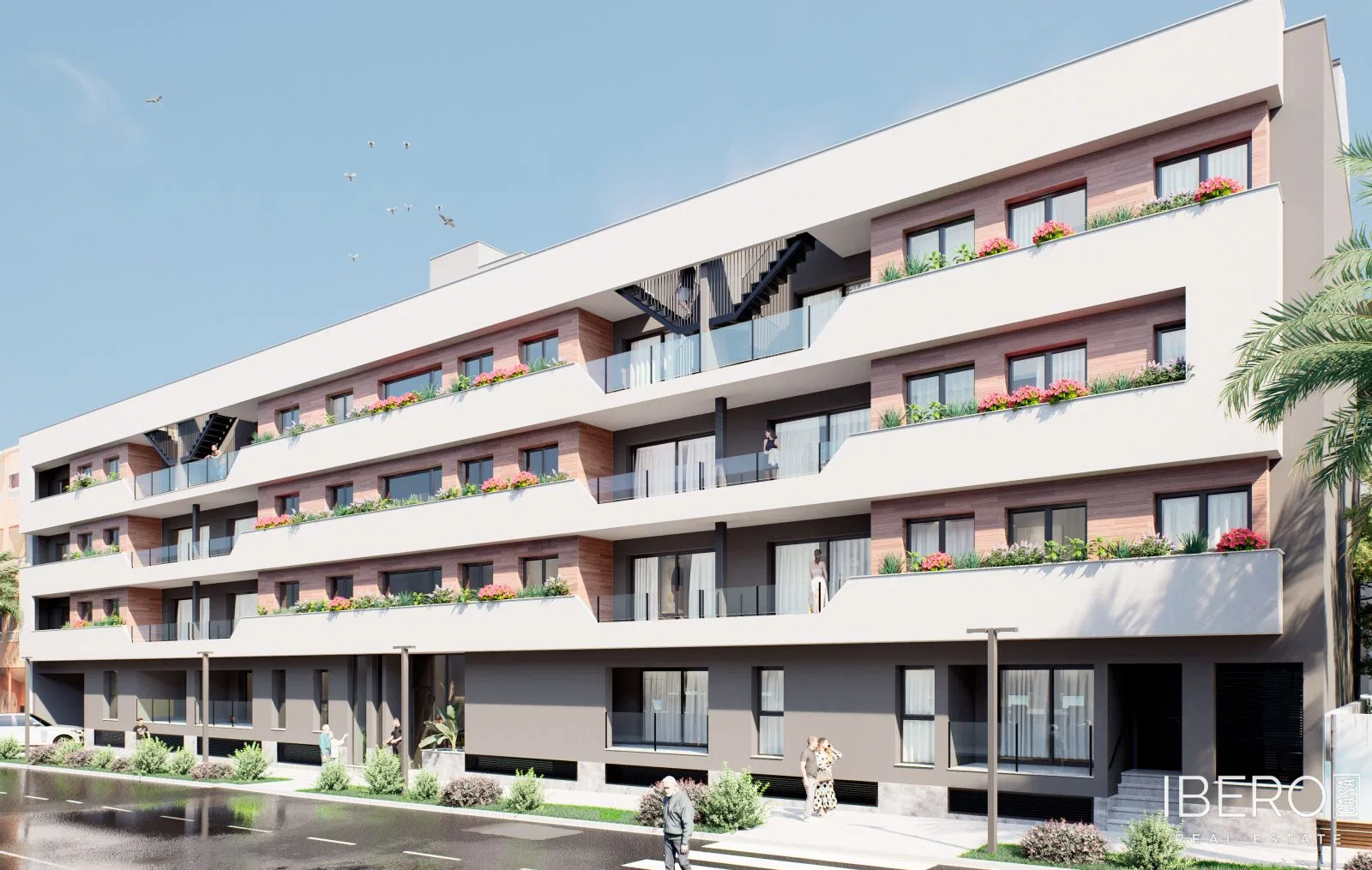 Nový apartmán s 1 ložnicí a výhledem na moře, San Pedro del Pinatar