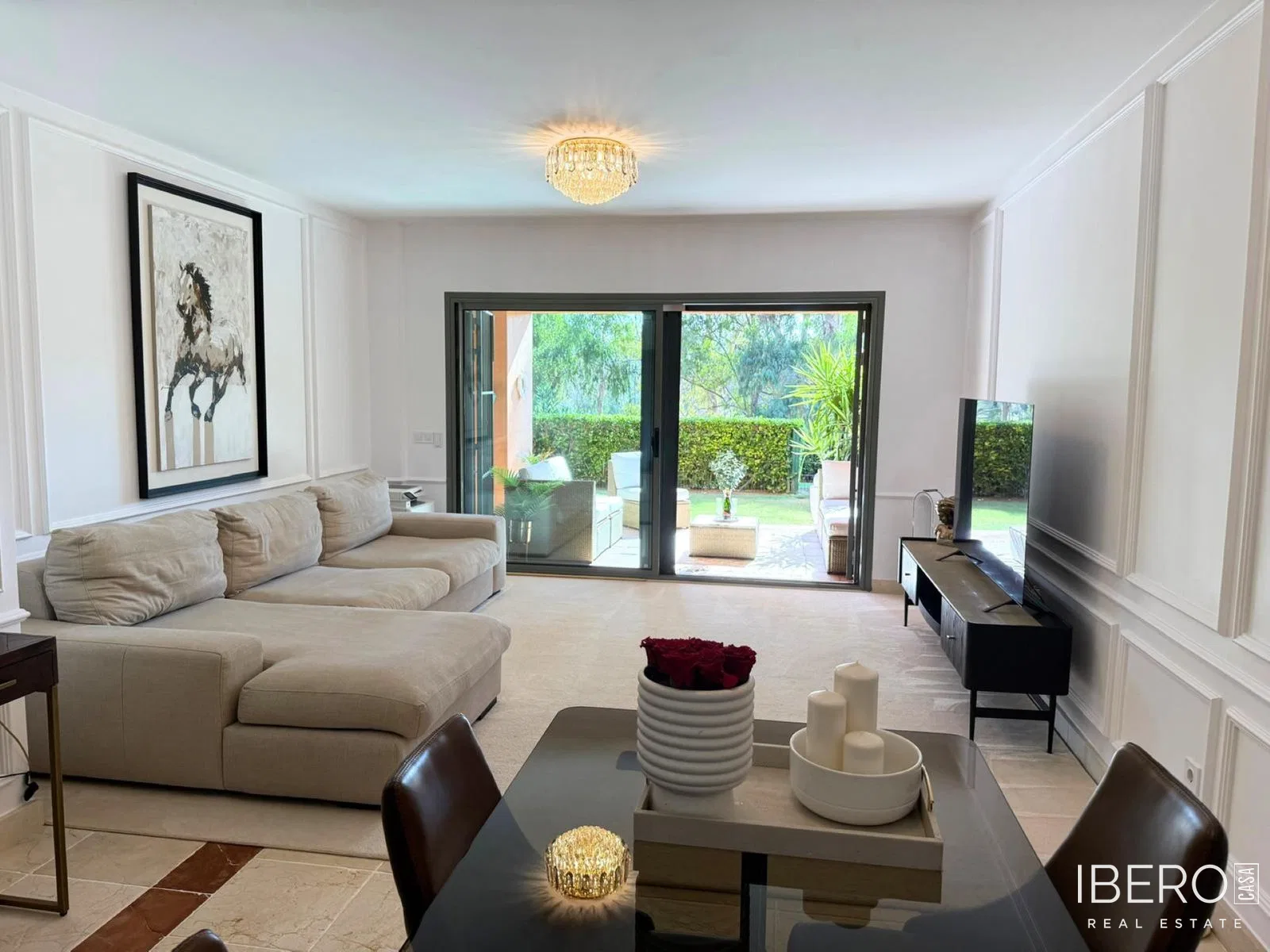 Nový apartmán se 2 ložnicemi a výhledem na golf, Estepona